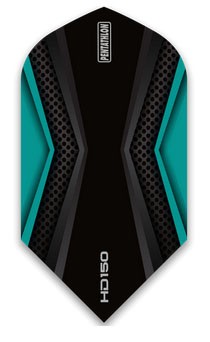 Pentathlon HD150 Black Slim Dart Flights