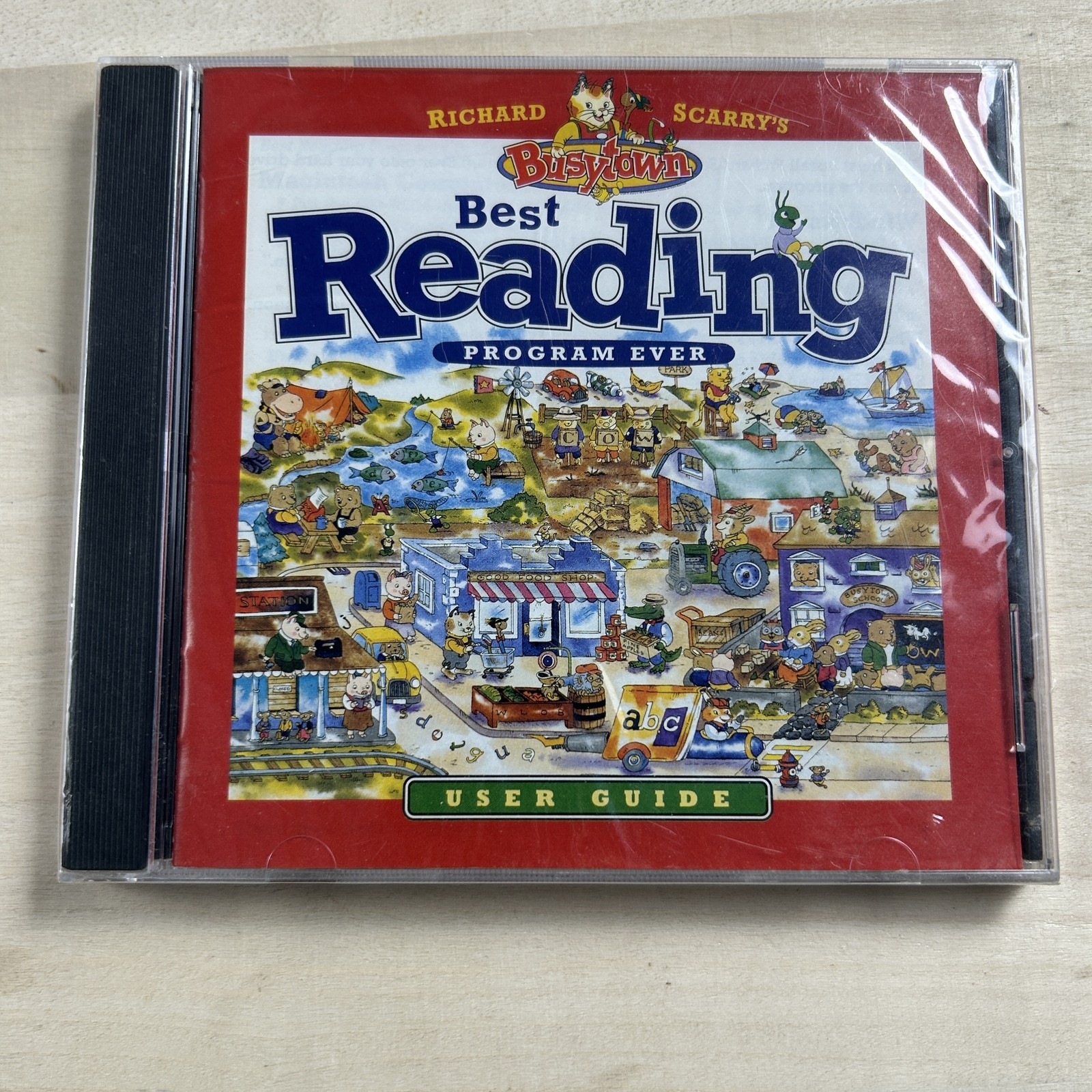 Richard Scarry's Best Reading Program Ever PC CD-ROM Software NEW SEALED