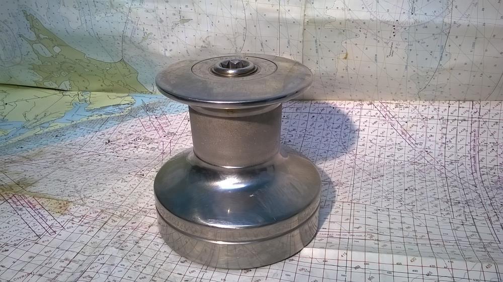 Boaters' Resale Shop of TX 2310 0545.02 ENKES 22 TWO SPEED SS & BRONZE WINCH