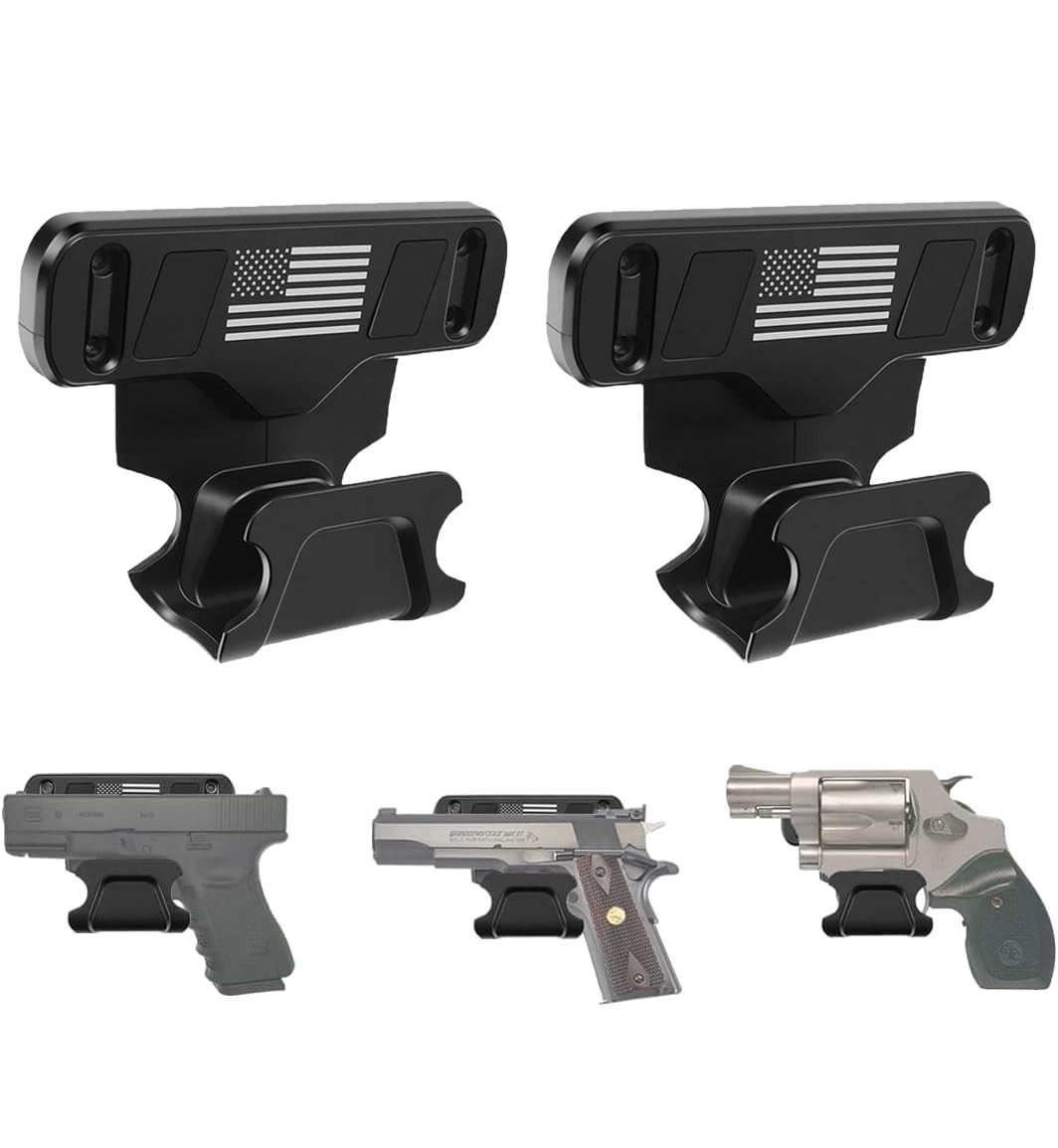 Magorui Gun Magnet 2P Magnetic Car Holster Trigger Guard Protection Concealed