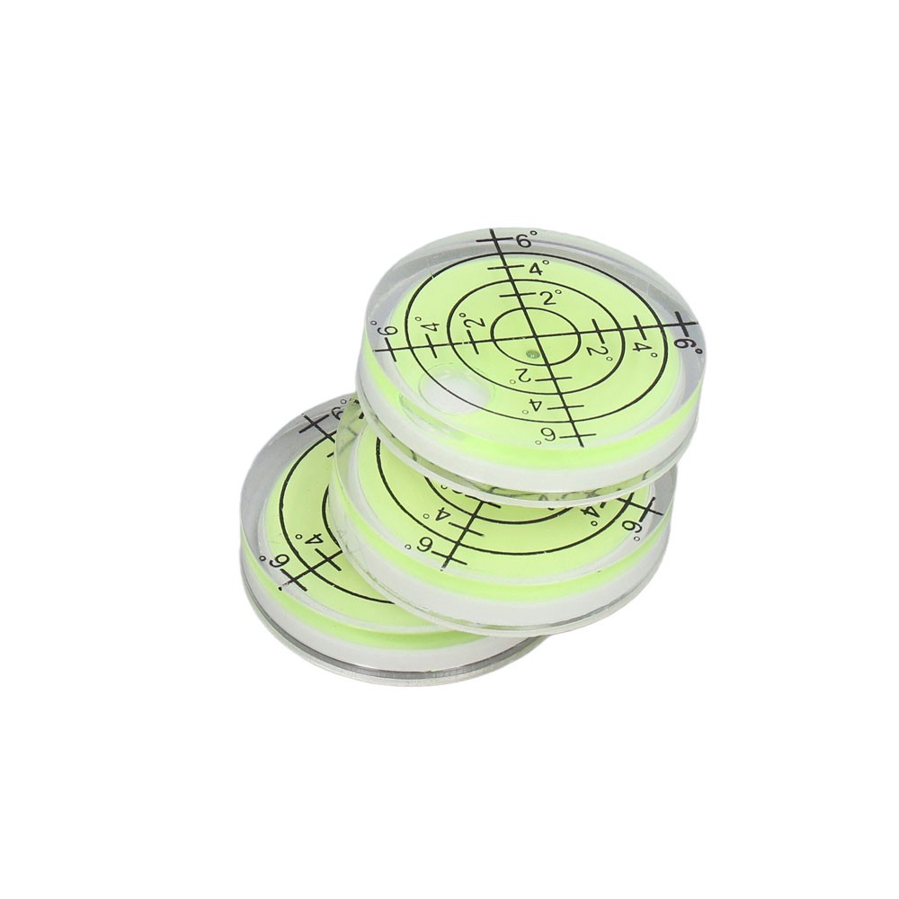3pcs Bubble Level High Precision Level Round Bubble Circular Measuring 32mm
