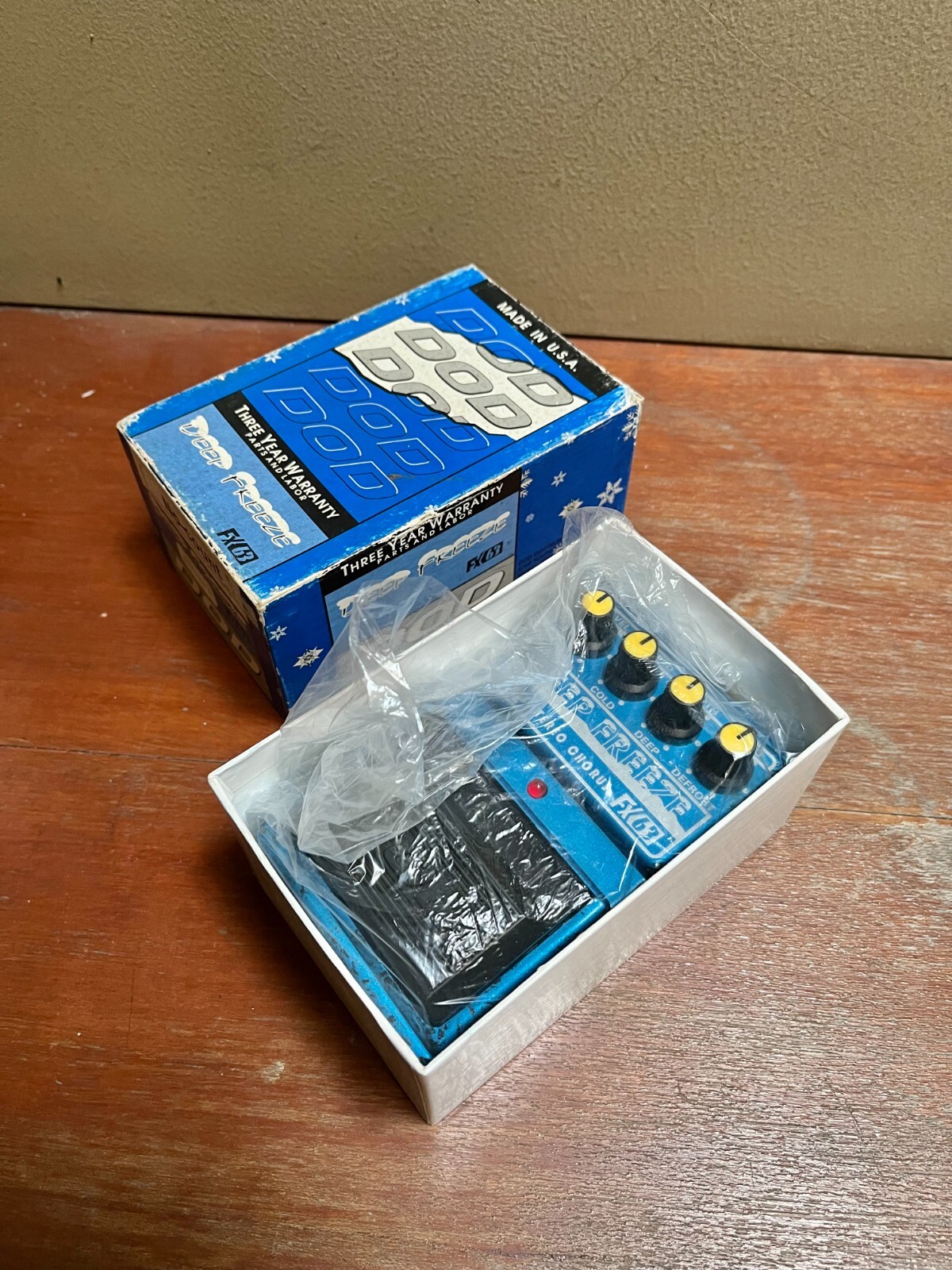DOD FX63 Deep Freeze Chorus Guitar Effect Pedal