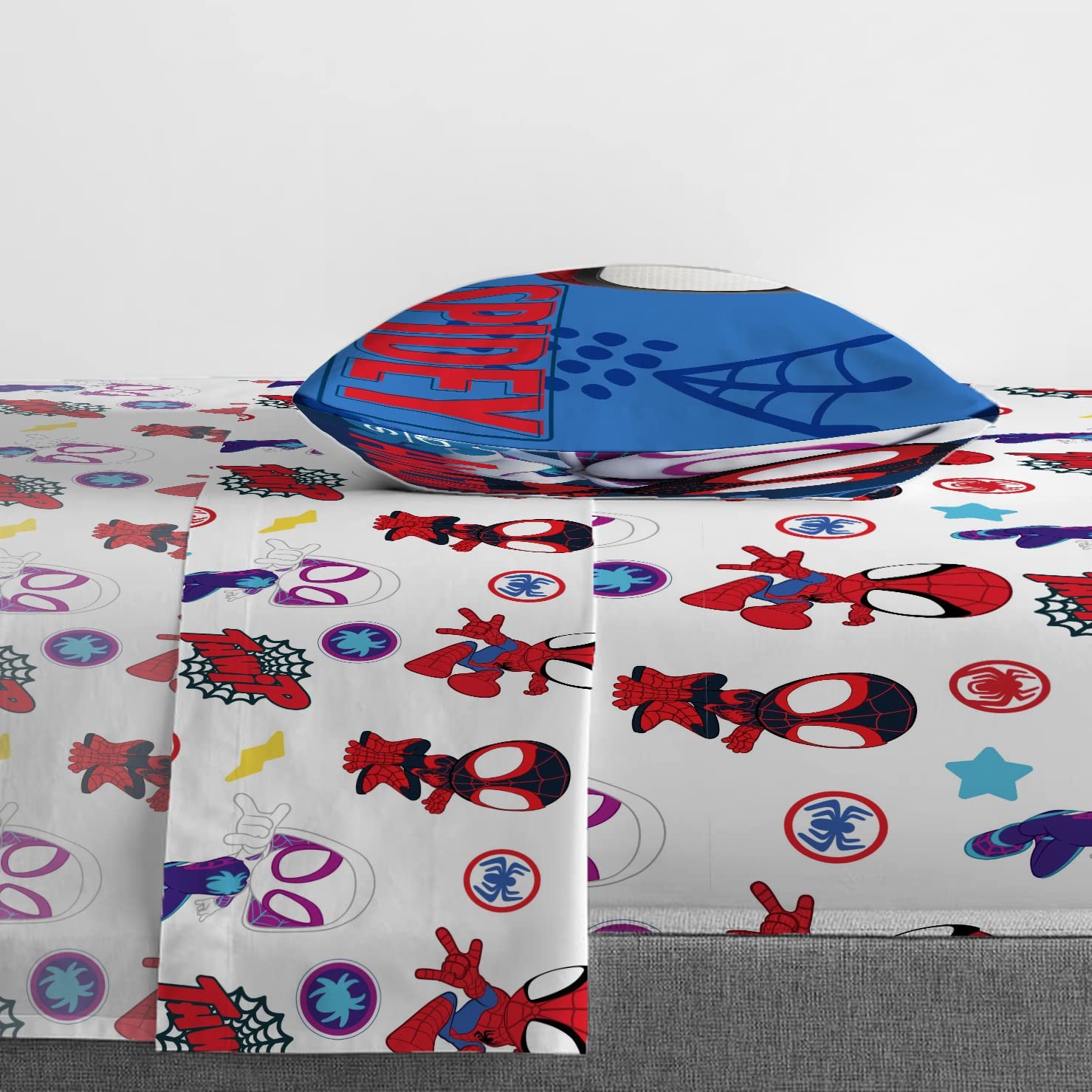 Sheet Set with Fitted, Flat Sheets & Pillow Cover - Ultra-Soft Bedding with P...