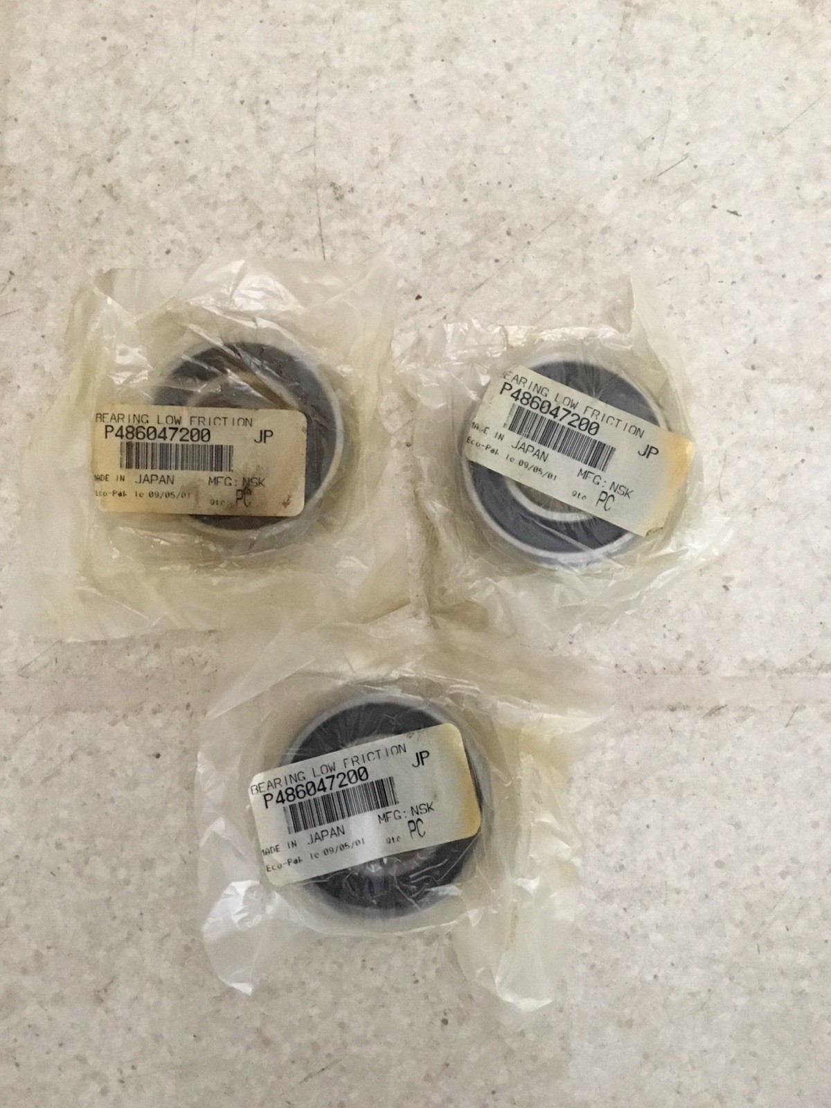 Ski Doo Oem Bearing 486047200 Lot Of 3