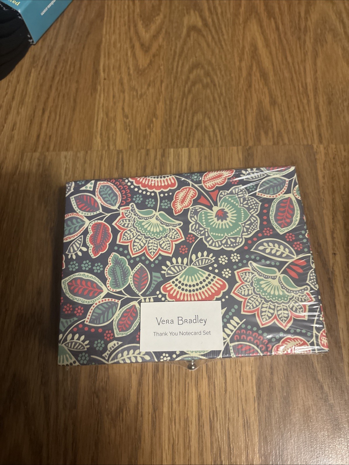 Vera Bradley Thank You Notecard Set Nomadic Floral Set of 10 Foldover Cards NEW