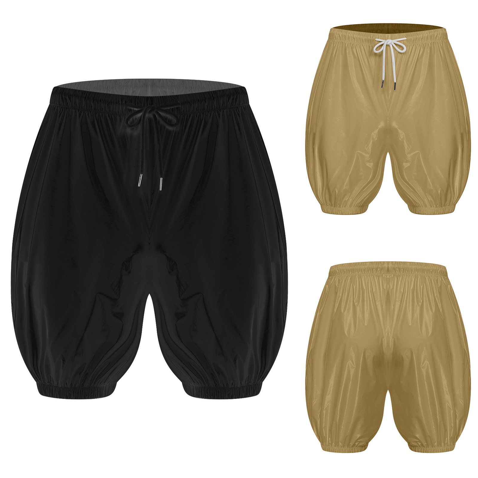 Mens Incontinence Pants Adult Reusable High Waist Shorts Daily Diaper Cover US