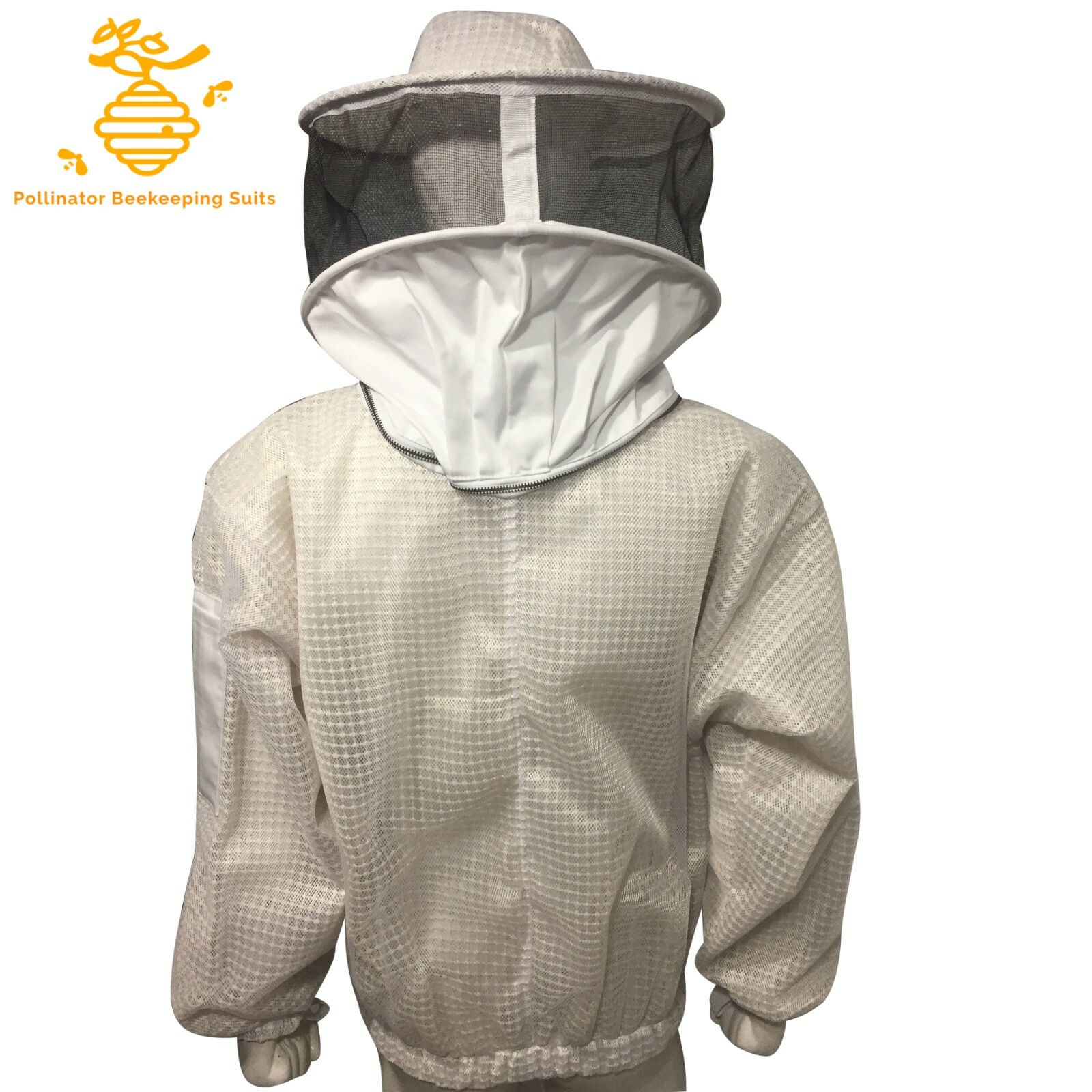THREE LAYER MESH ULTRA VENTILATED BEEKEEPERS BEE JACKET ROUND VEIL SUPER COOL