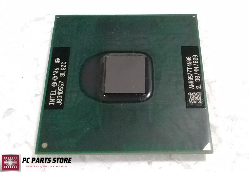 Intel Pentium T4500 Dual-Core 2.3GHz 1MB 800MHz Socket P SLGZC CPU Processor