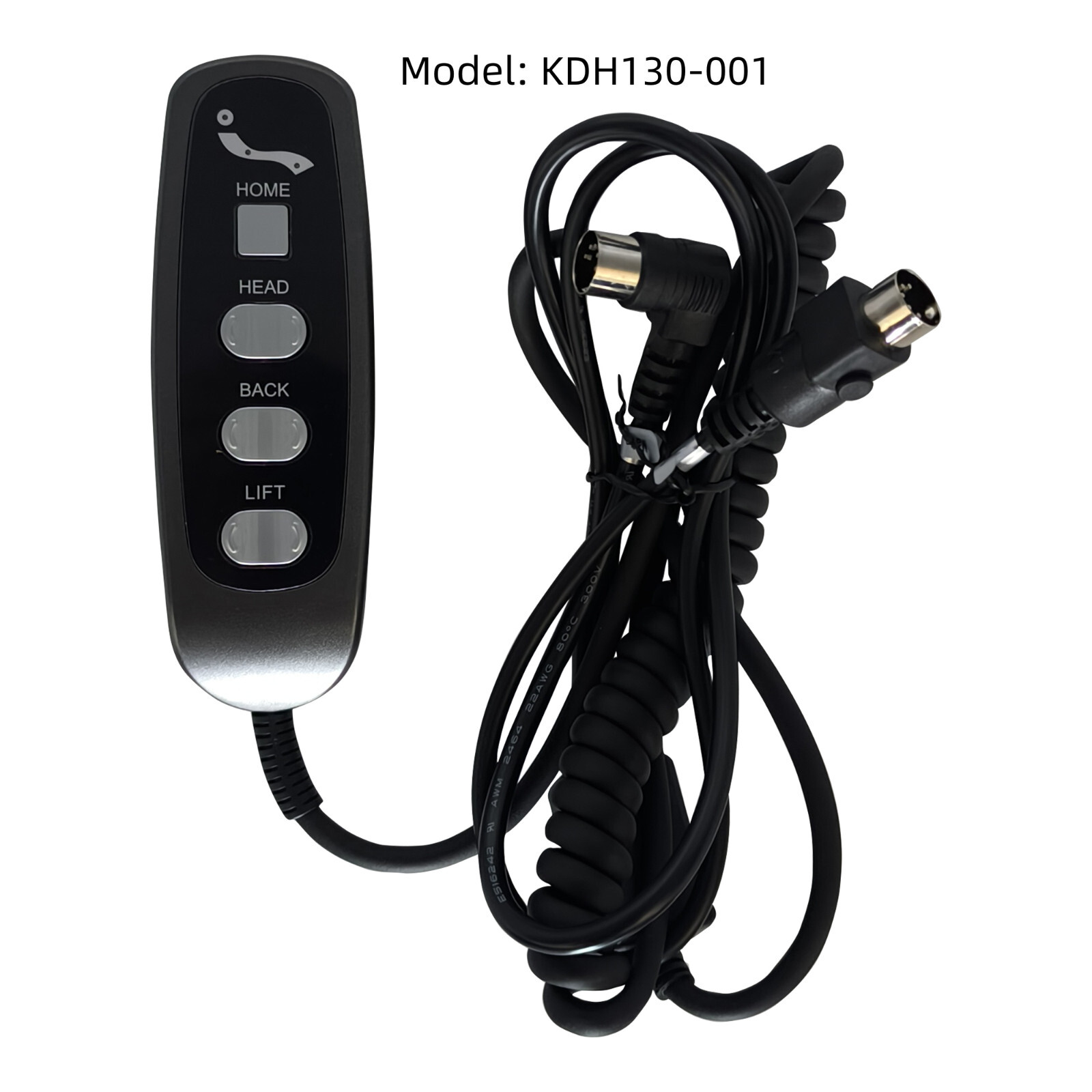 Lift Chair Power Recliner 5 Pin Handset Hand Control Remote Model KDH130-001