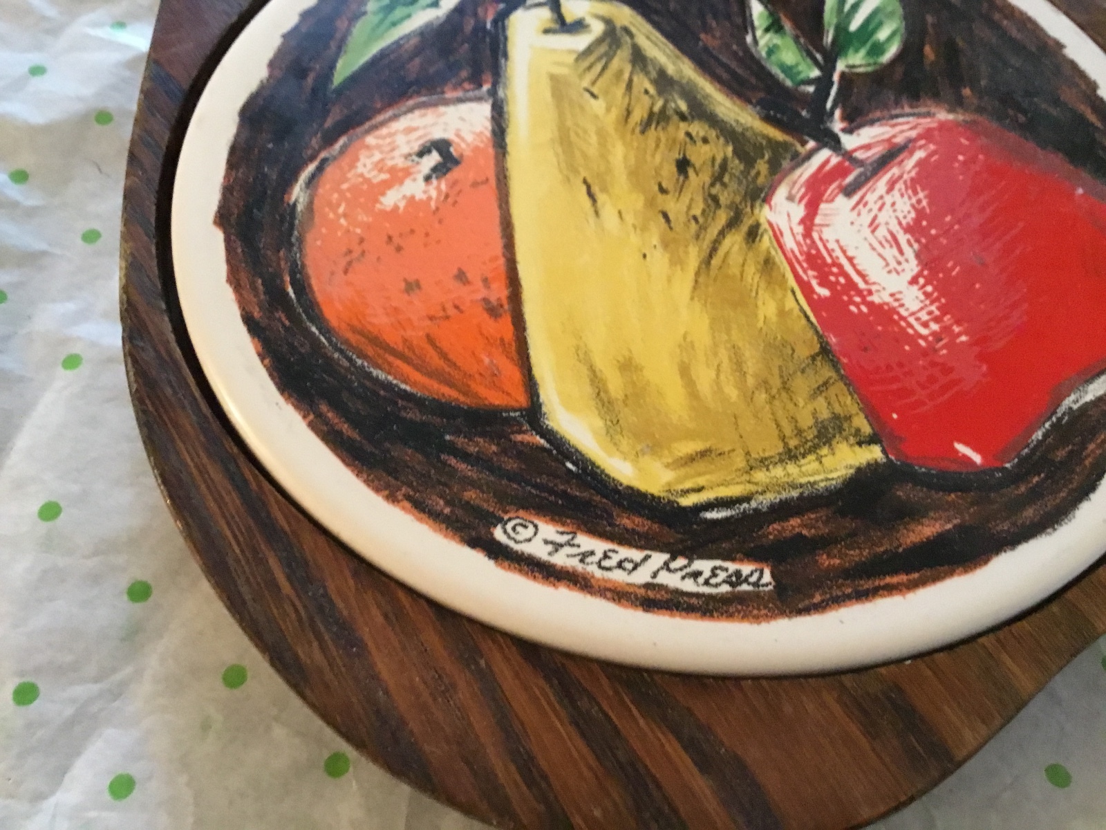 pear trivet