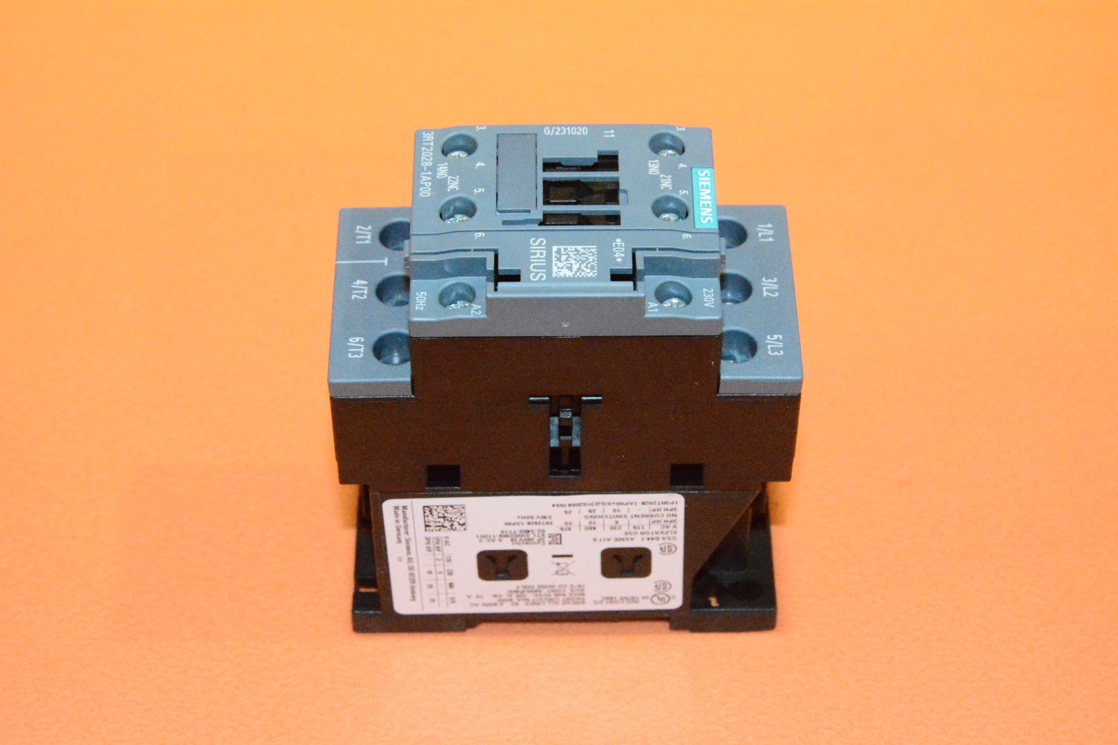 Siemens 3RT2028-1AP00 Contactor Contactor