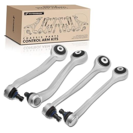 Set of 4, Front Forward & Rearward Upper Control Arm Kit, with Ball Joint &