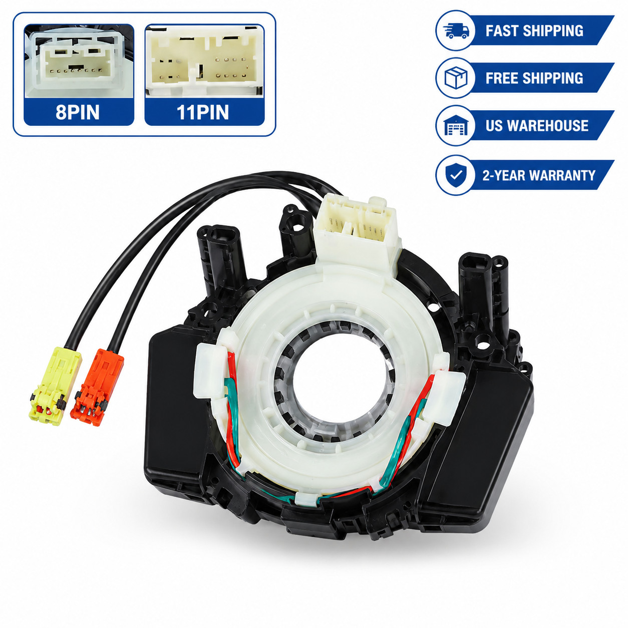 Spiral Cable Clock Spring for Nissan Versa Murano Rogue B5567-CB66A 25567-ET025