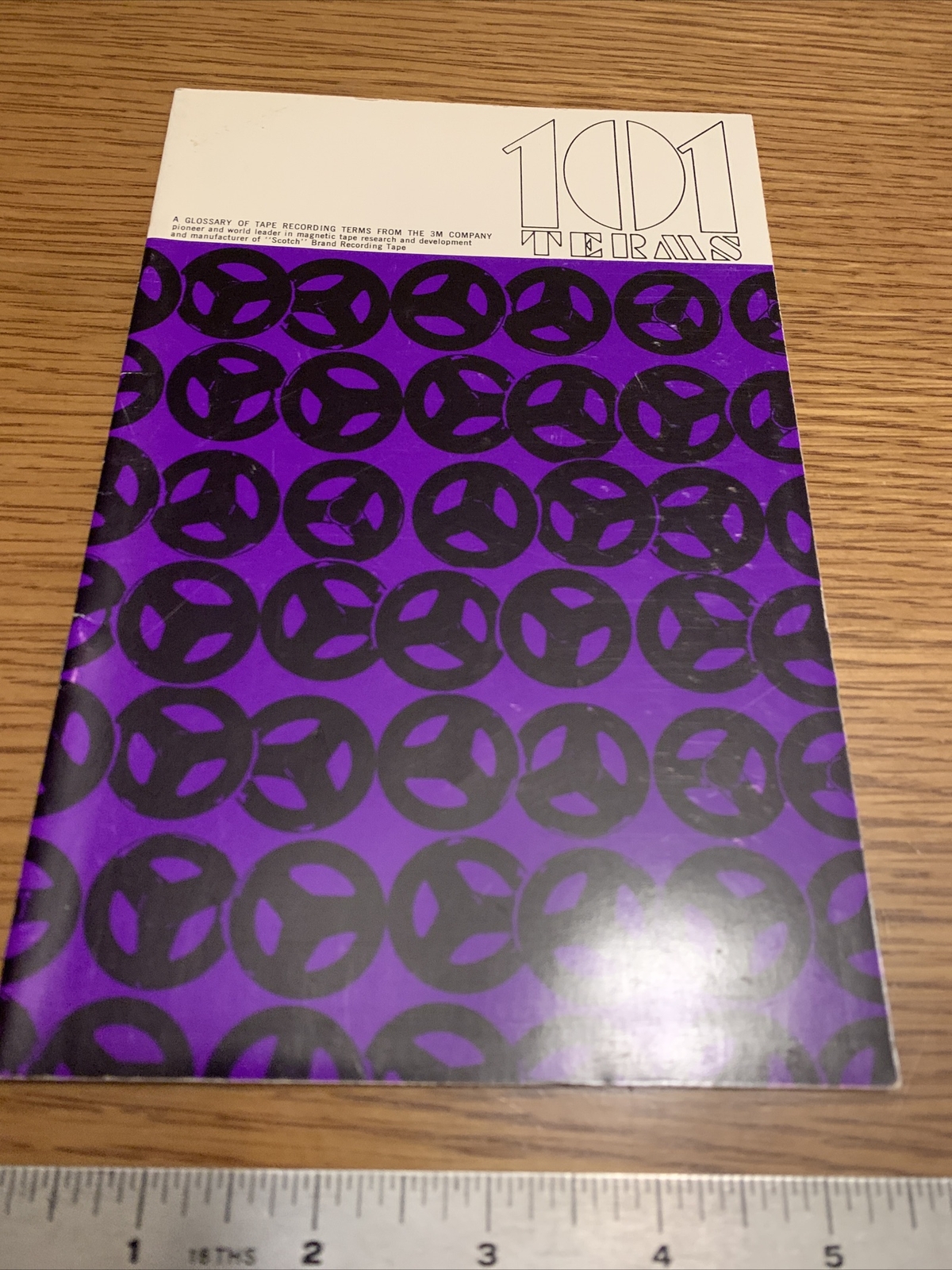 Vintage 3M Company Scotch Recording 101 Terms Glossary of Tape Recording Guide