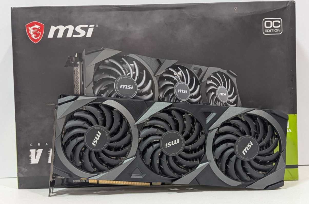 MSI RTX 3070 Ventus 3X OC 8GB GDDR6 Graphics Card