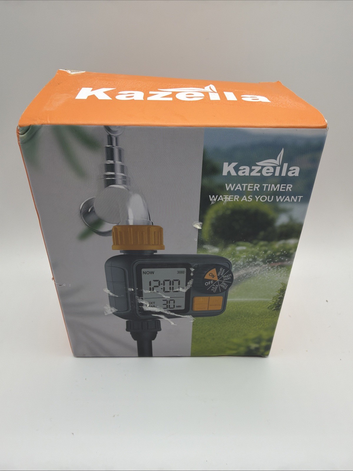 Kazeila Hose Water Timer, 1 Outlet Automatic Watering Timer for Gardens