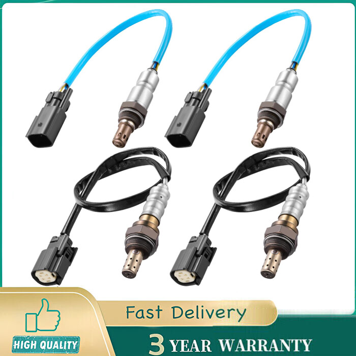 4Pack O2 Oxygen Sensor Up+Downstream For Ford F-150 Mustang Lincoln MKS MKZ 3.7L