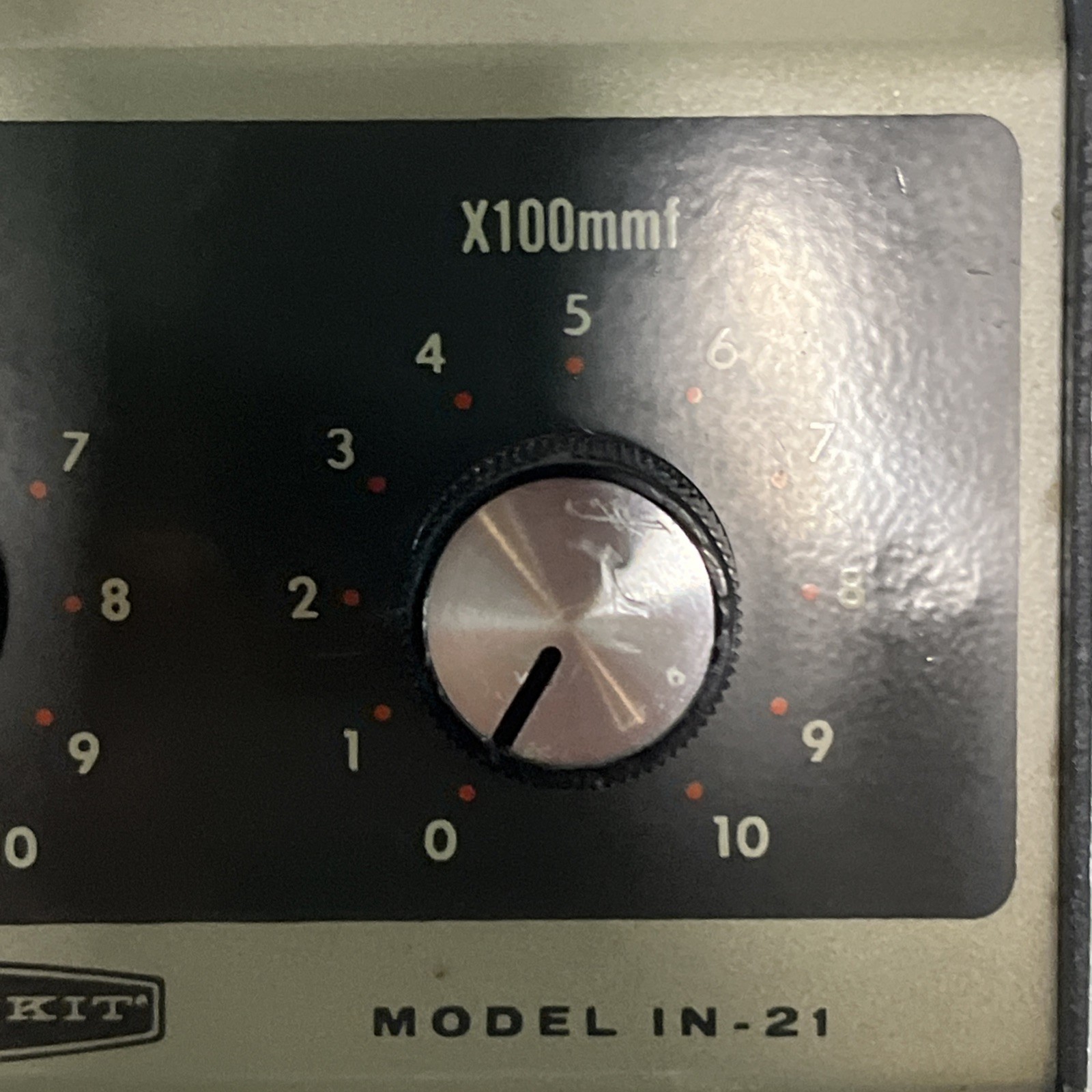 Heathkit IN-21 Decade Condenser(Untested )
