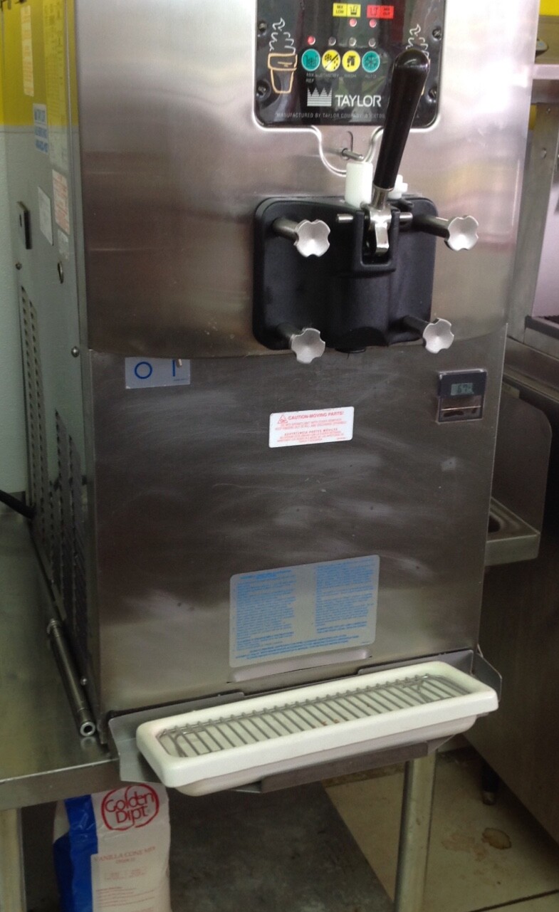Taylor Tabletop soft serve ice cream machine