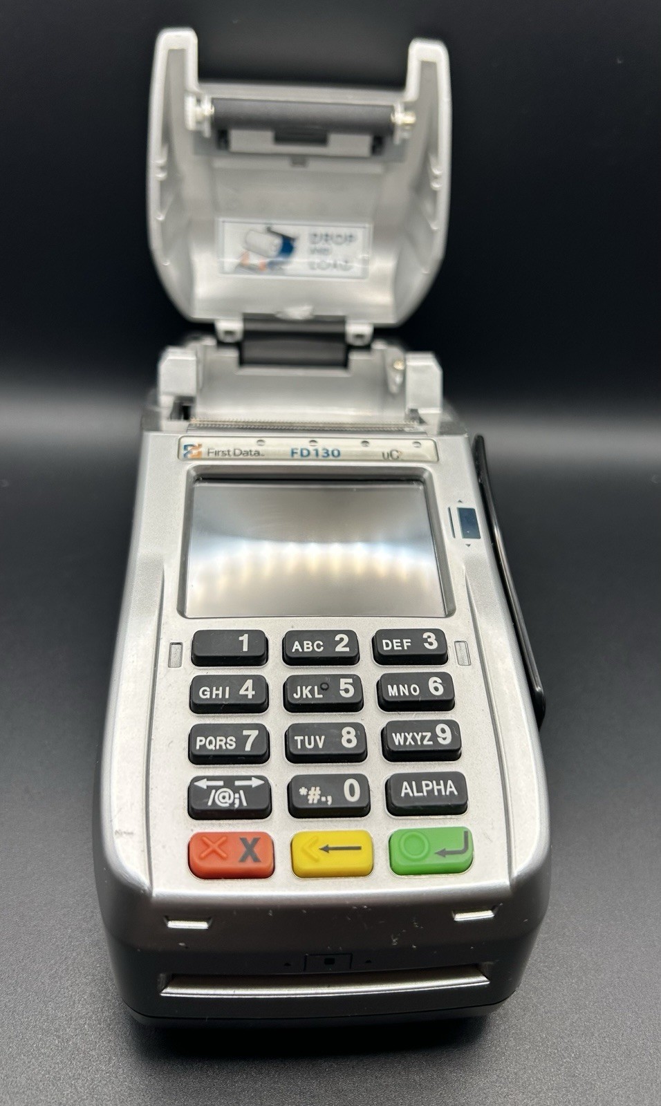 FOR PARTS First Data FD130 Credit Card Reader Machine Terminal NO CORDS UNTESTED