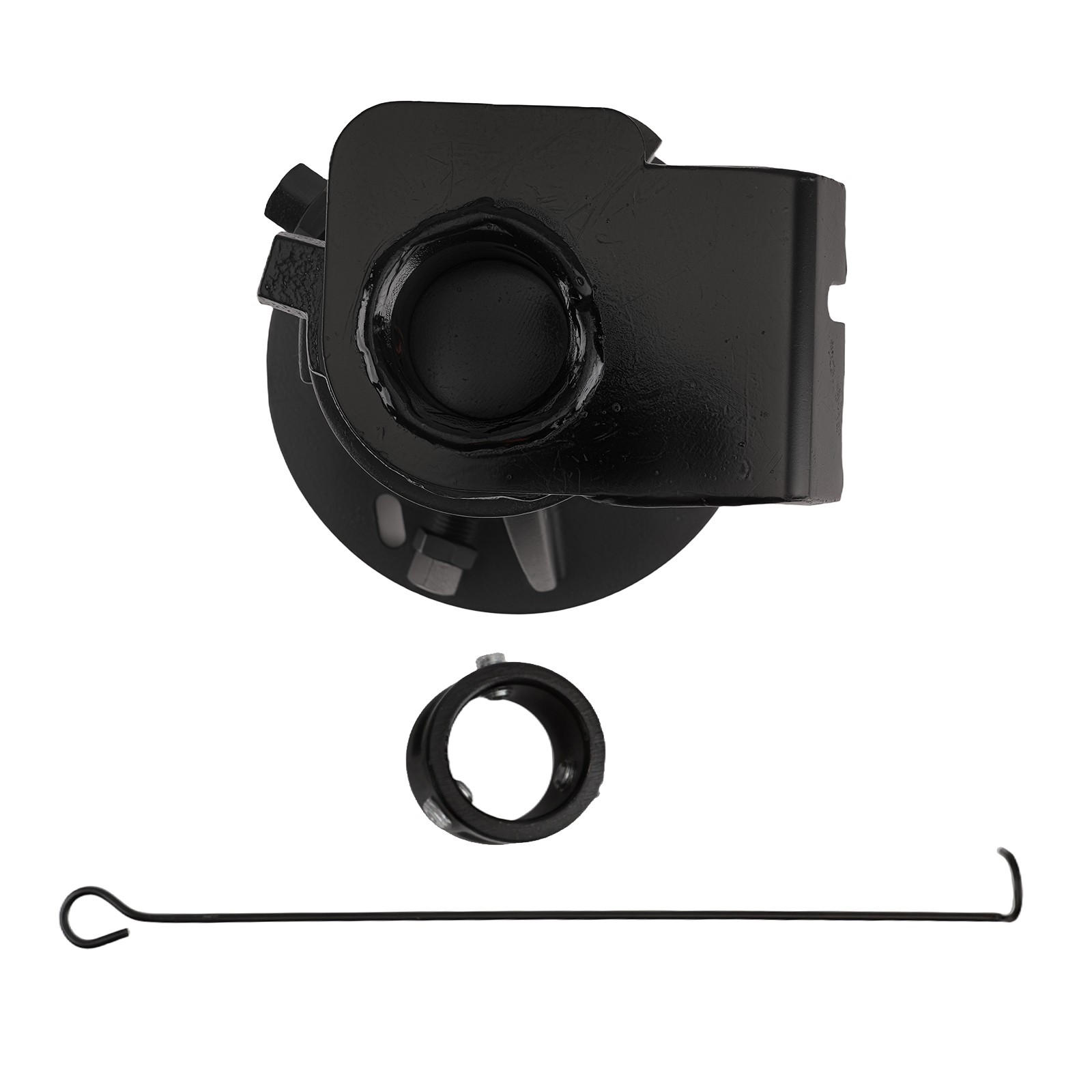12" to 16" Adjustable Fifth (5th) Wheel Camper RV Adapter Hitch to Gooseneck