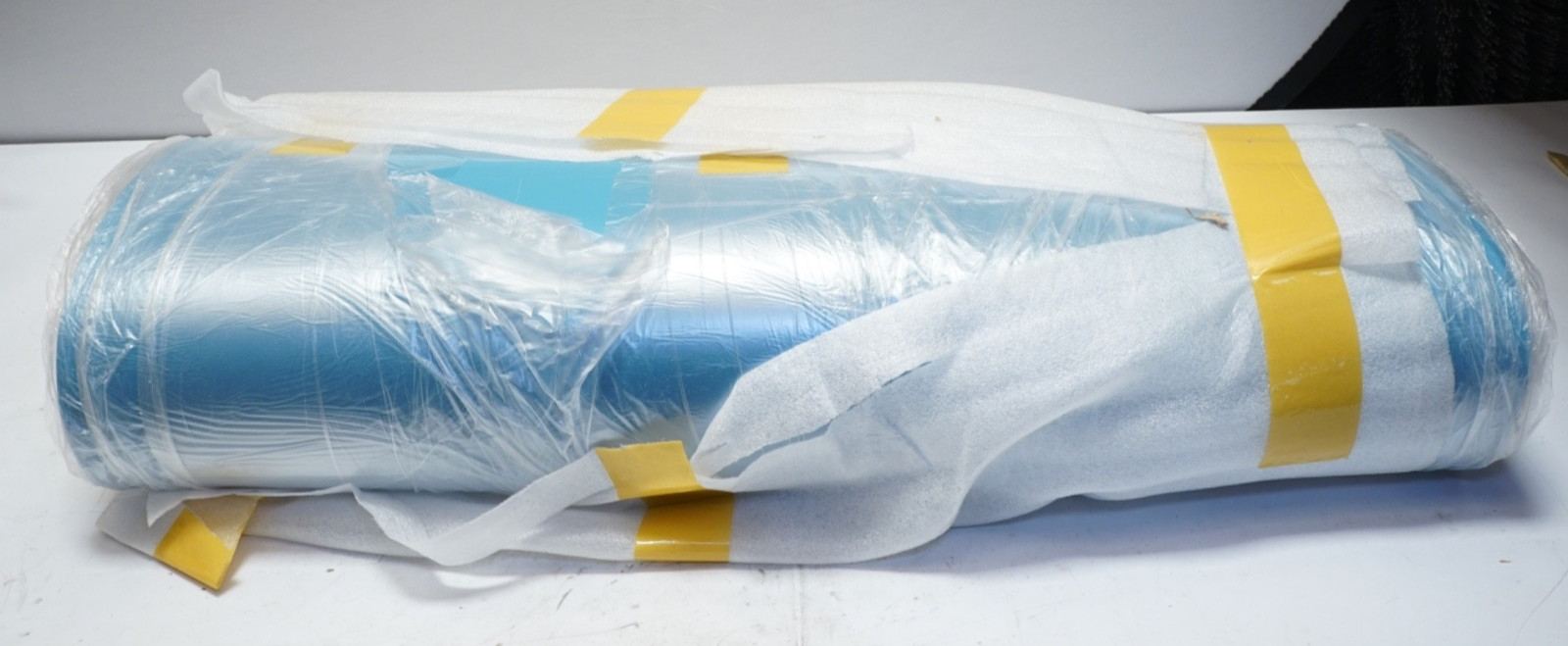 Transforming Technologies MT4530B ESD Rubber Table Mat Roll, 30"x50'x2.0 Blue