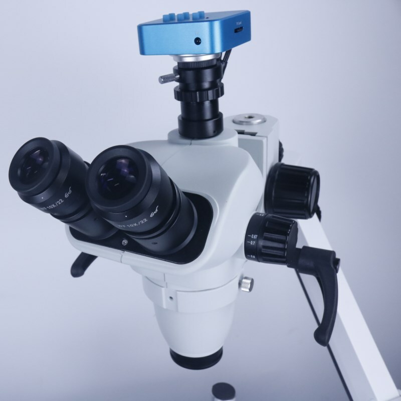 Dental Operating Stereo Microscope with Camera LED Light for Dental Chair Unit