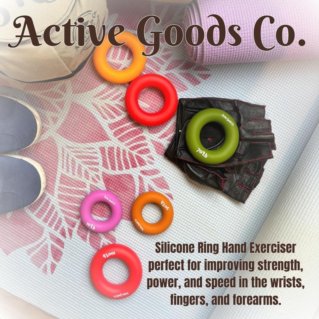 Hand Exerciser - PROFESSIONAL GRADE, Set or Single, Different Sizes. Visit to...