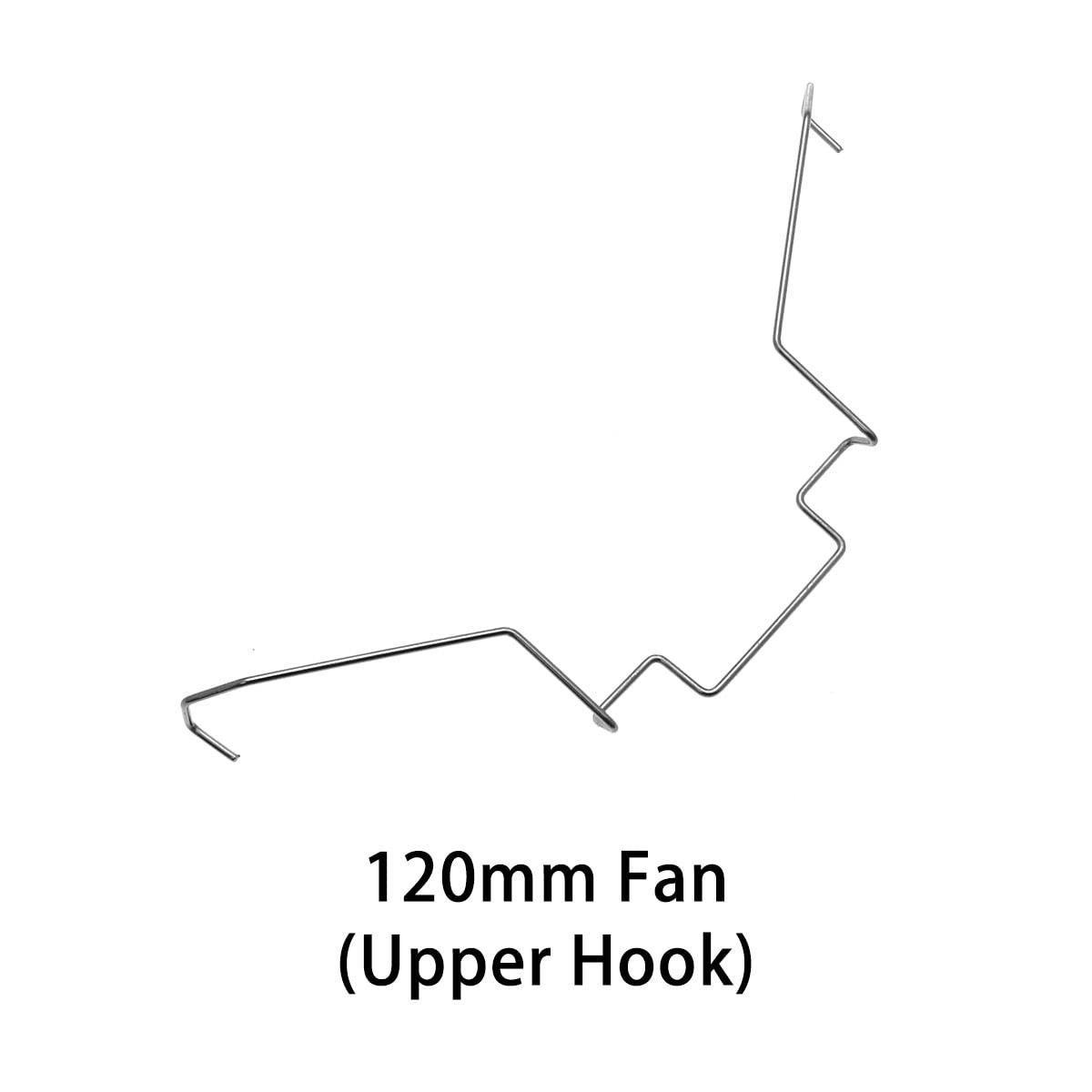 DGHAOP 4pcs Computer Mainboard CPU Radiator Fan Fixing Clip 12cm Upper Hook