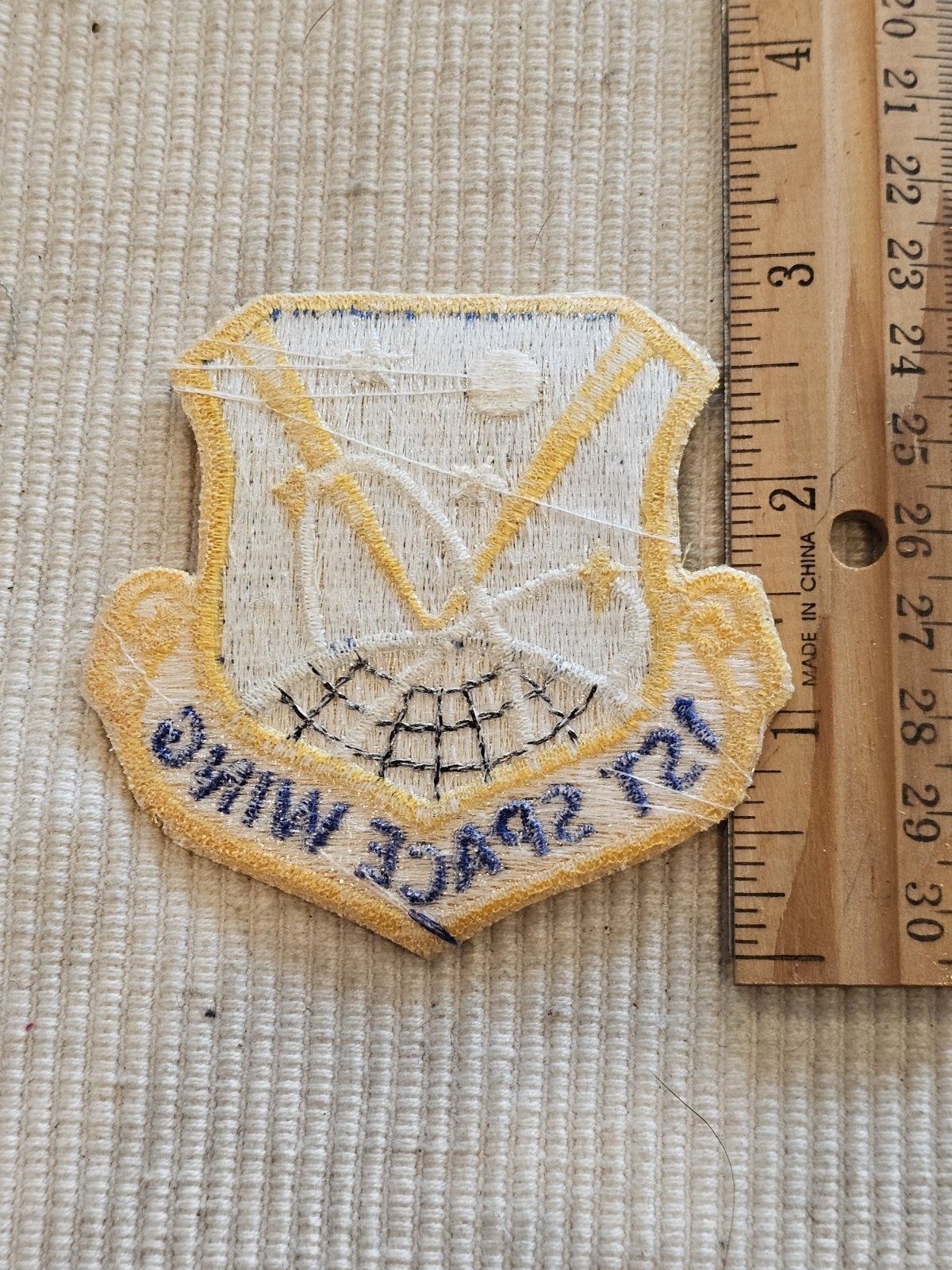 1960s 70s USAF Air Force 1st Space Squadron Patch L@@K!!!