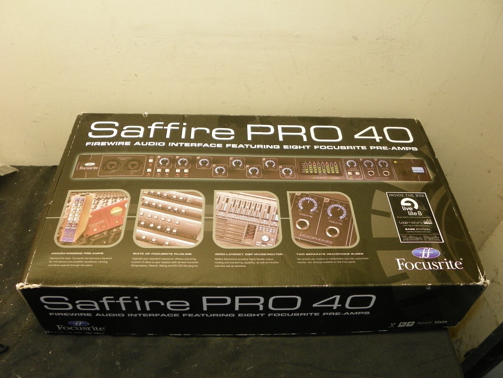 Focusrite Saffire Pro 40 Firewire Audio Interface With Abelton Live Lite