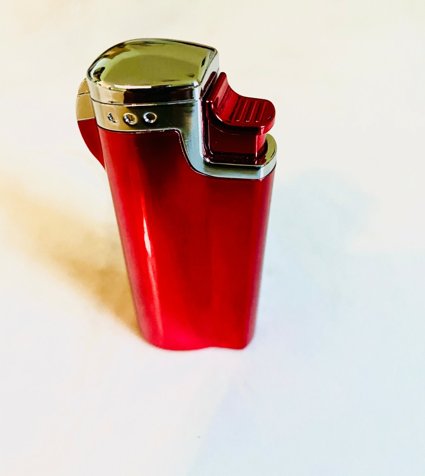 3 FLAMES TORCH LIGHTER GLOSSY FINISH BUTANE REFILLABLE