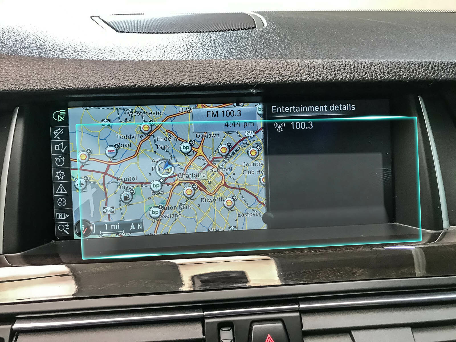 Crystal Clear Screen Protector for 2014 BMW 535i Vehicle Navigation