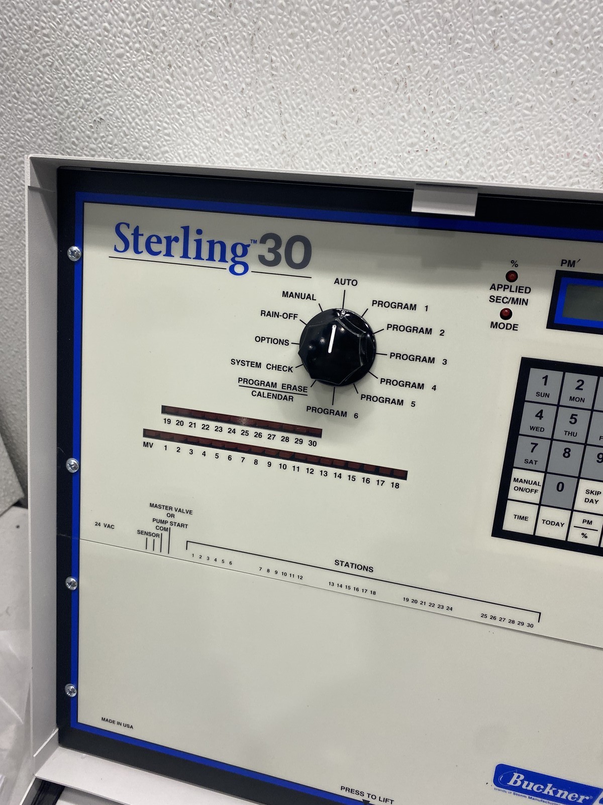 Superior Controls Sterling Irrigation and Sprinkling System Controller Model 30