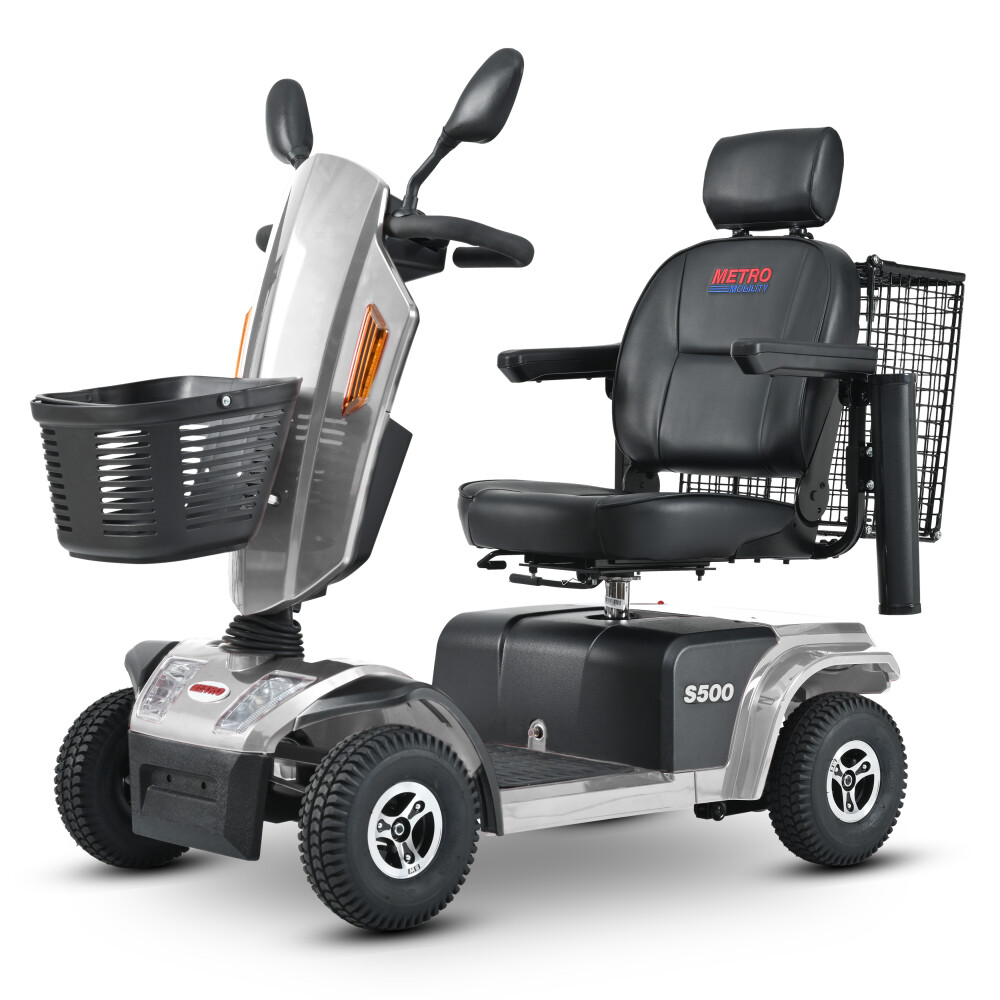 Electric Powered 4 Wheel Heavy Duty Mobility Scooter for Seniors