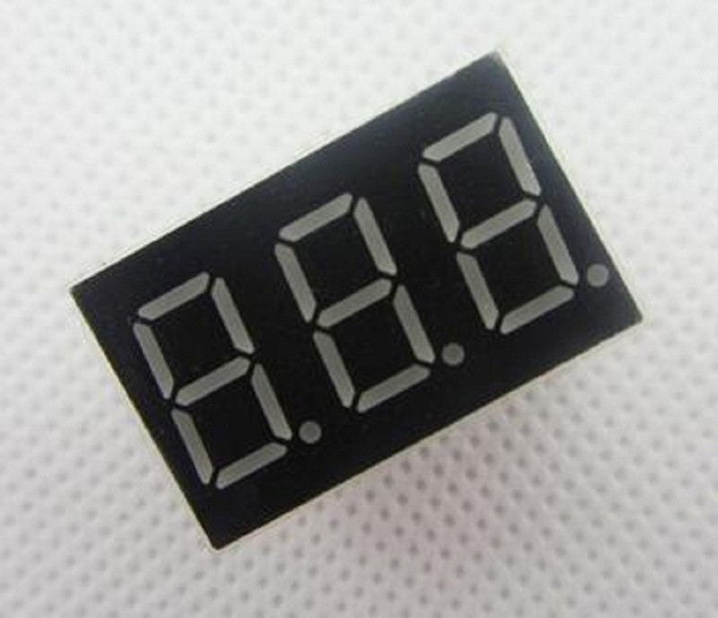 20pcs Digital Tube 3bit Common Cathode 0.56" 0.56in. Red LED Digit 7 Segment