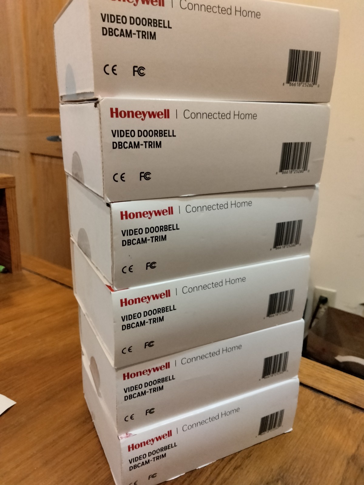 Honeywell Dbcam-Trim In Silver Doorbell Camera