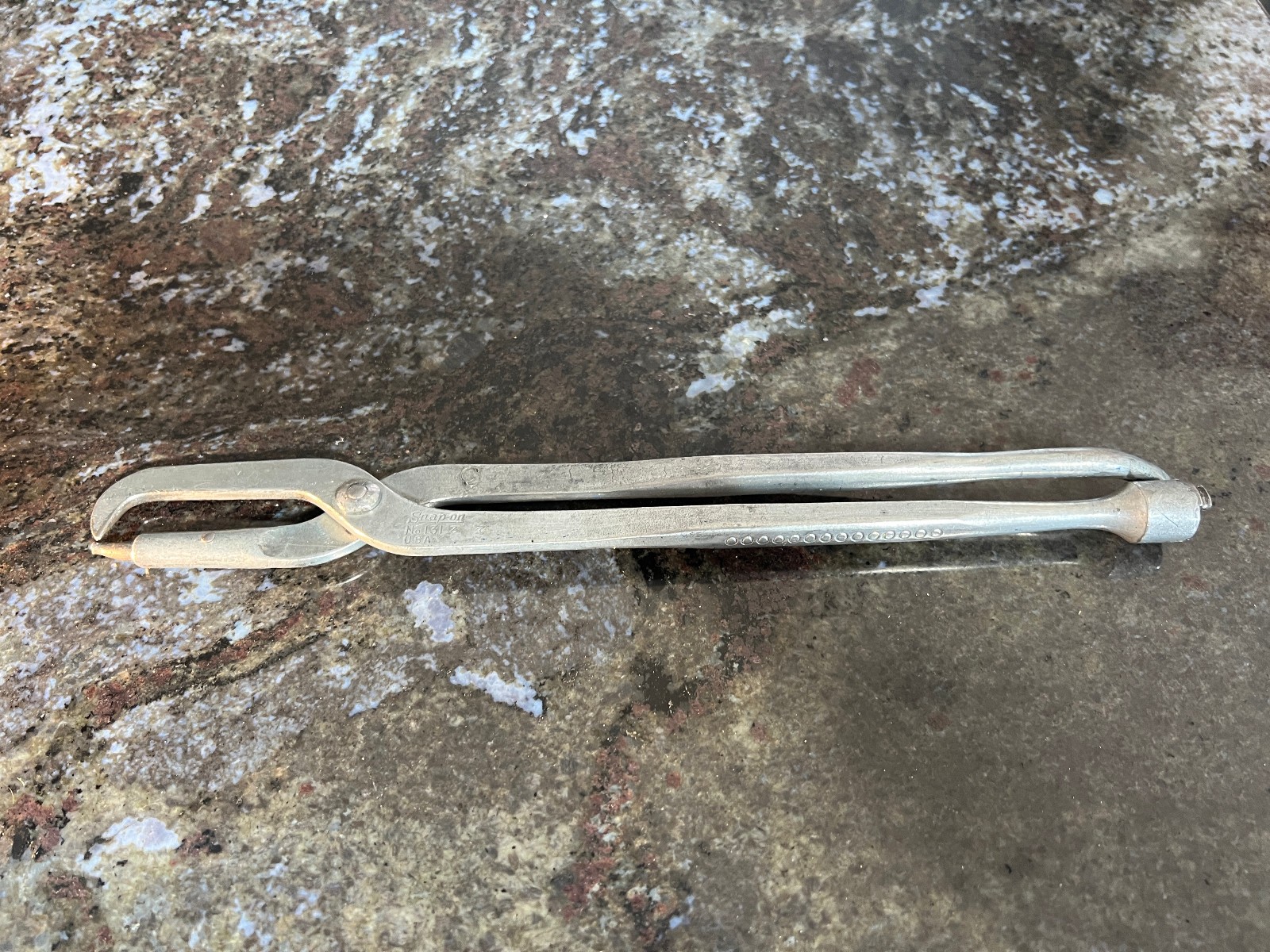 Vintage  131 Z not 131A  Snap On USA Brake Spring Pliers Hook End damaged