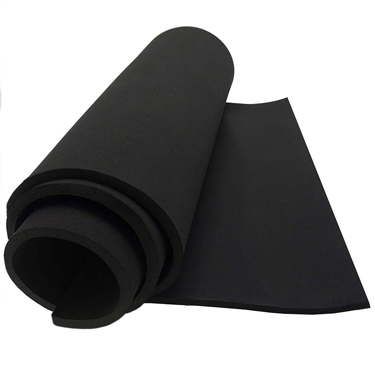 Dualplex Neoprene Sponge Foam Rubber Sheet Roll, 12x54 Inches x 1/4... Fast Ship