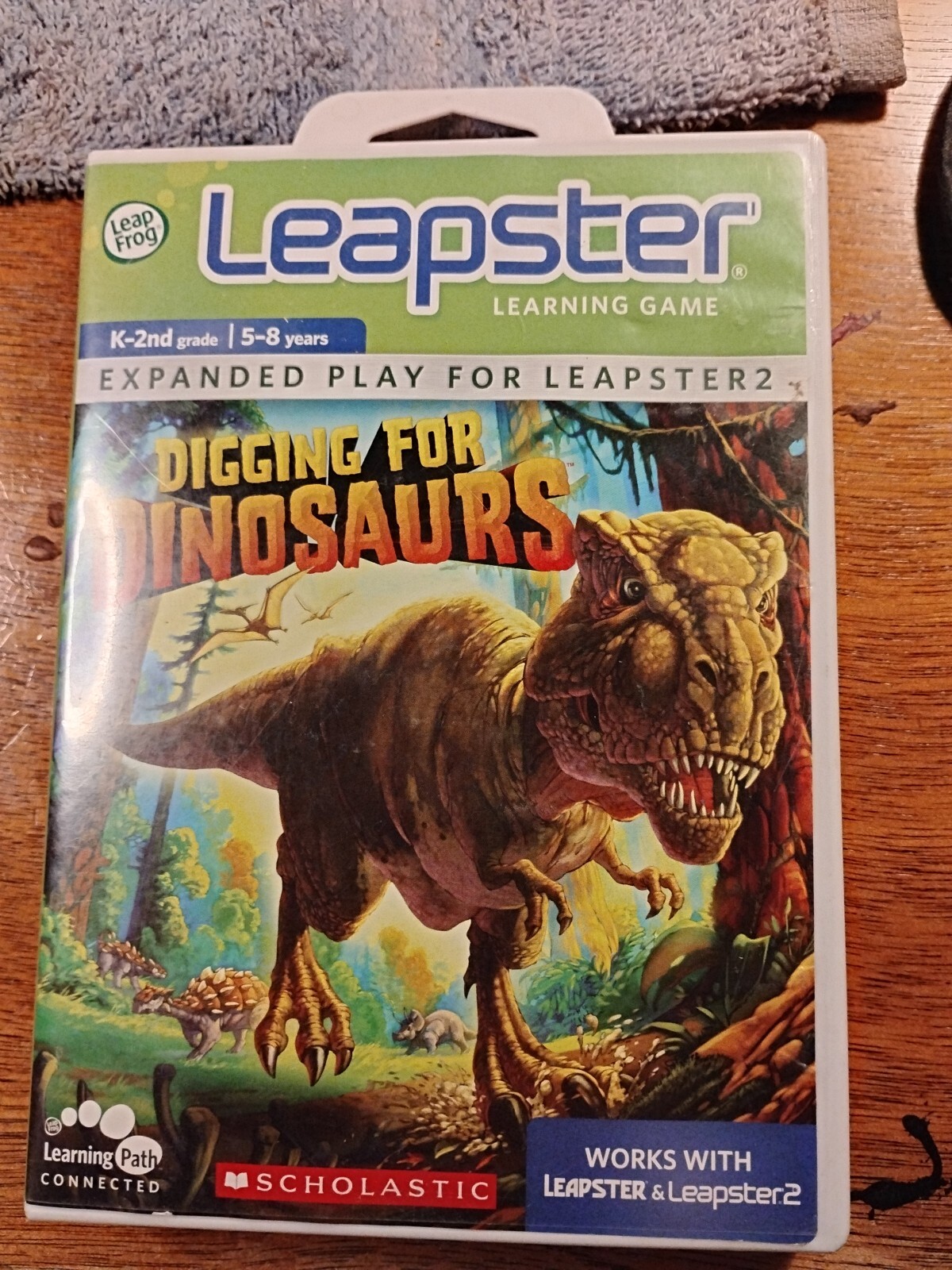 LeapFrog Leapster Learning Game "Digging for Dinosaurs"  Leapster/Leapster2
