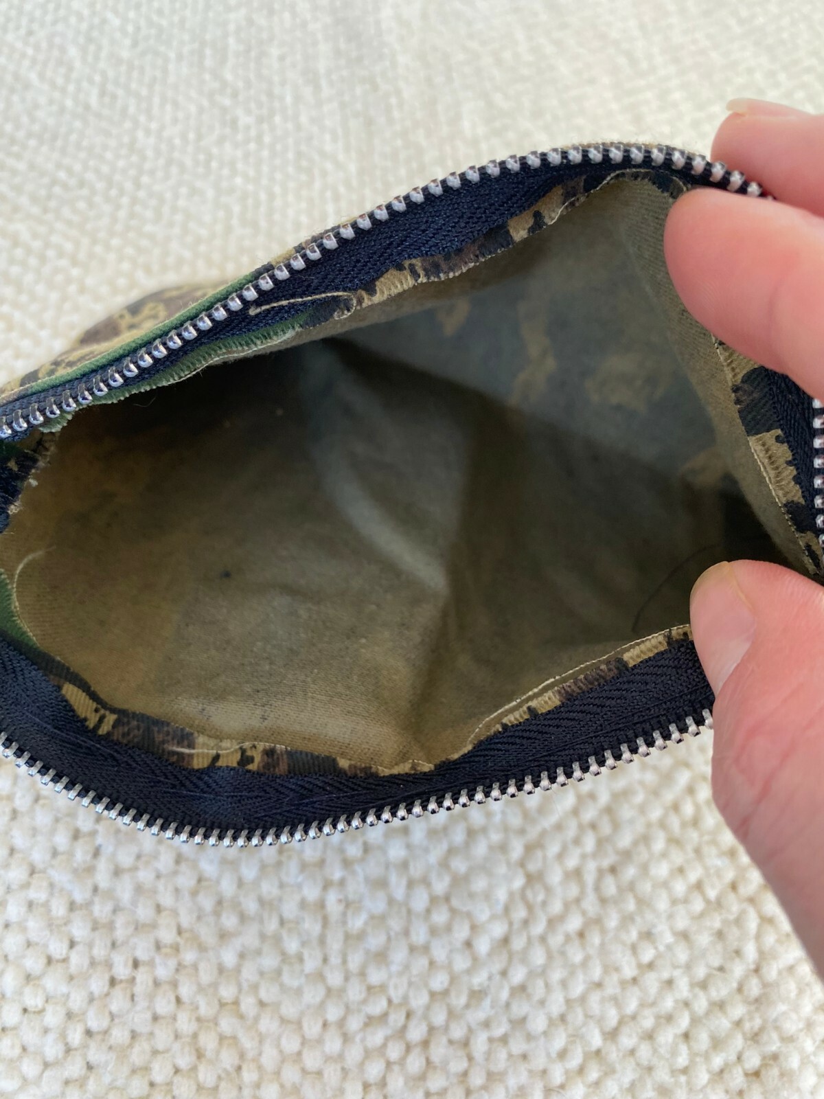 Camouflage Zipper Pouch