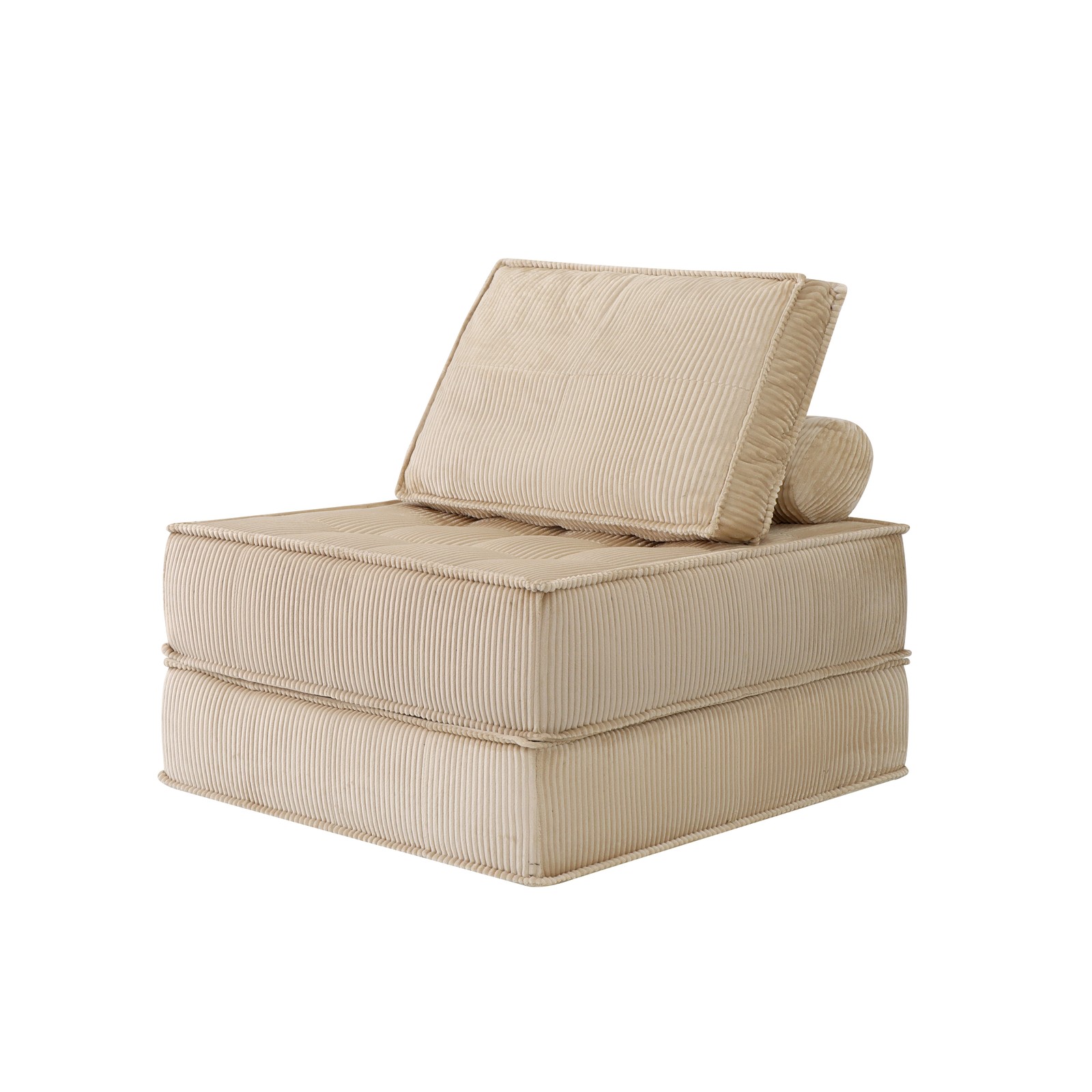 66.9 inch modular sofa, single seater, double-layer multi-combination, skin-frie