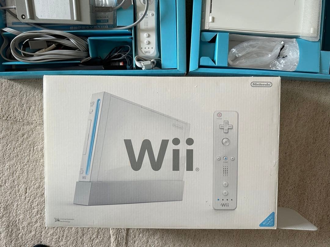 Nintendo Wii Console White Box Set Japan ver. NTSC-J w/ Remote Tested Working JP