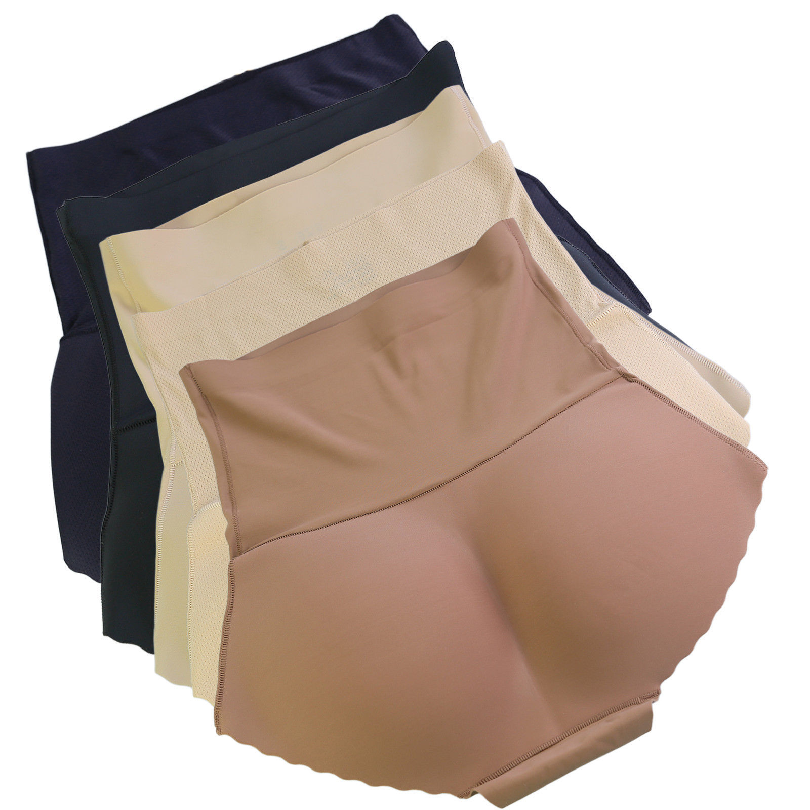 PADDED SEAMLESS HIGH WAIST BUTT LIFTER TUMMY CONTROL ENHANCER BODY SHAPER PANTY