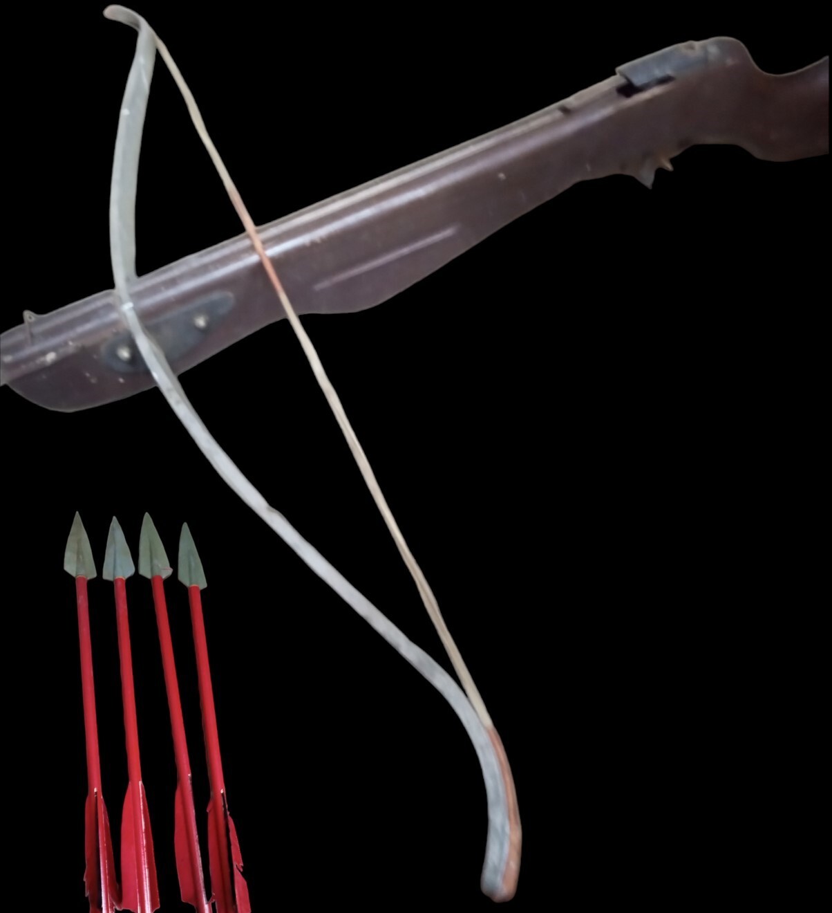 Wham-O PowerMaster Crossbow With Arrows Vintage Great Display
