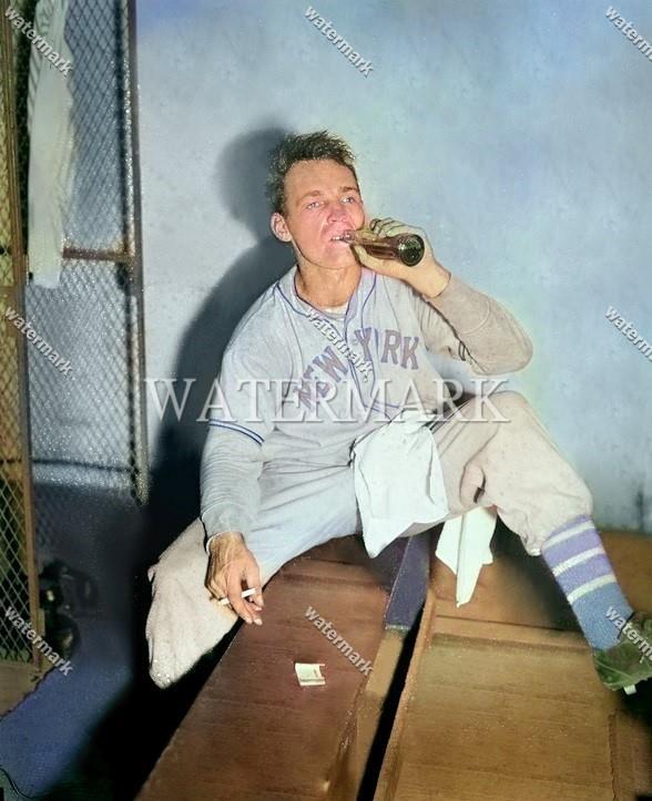 GN671 Hal Schumacher Giants 1936 National 8x10 11x14 16x20 Colorized Photo