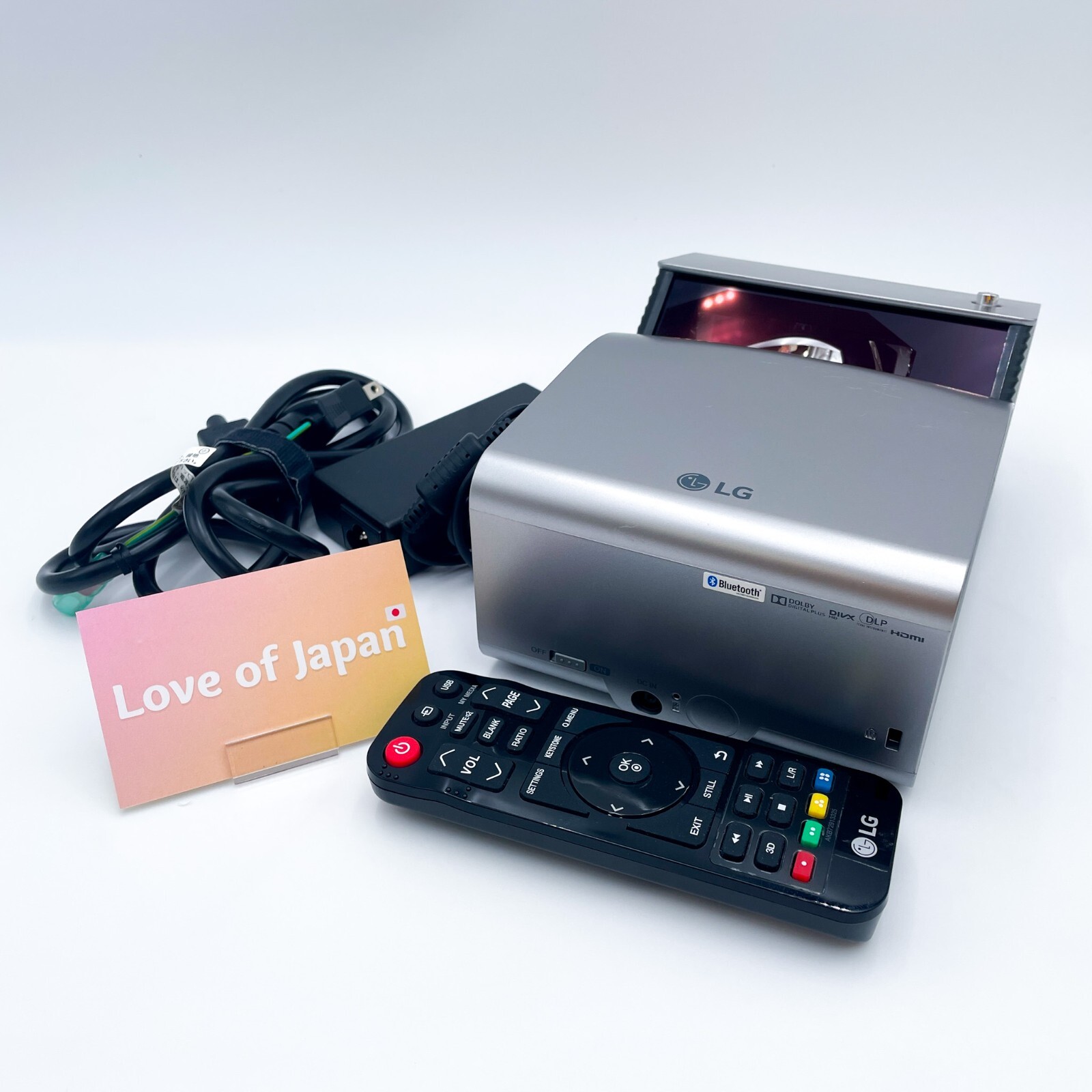 LG Electronics PH450UG LED MiniBeam UST DLP Projector Good Tested Condition