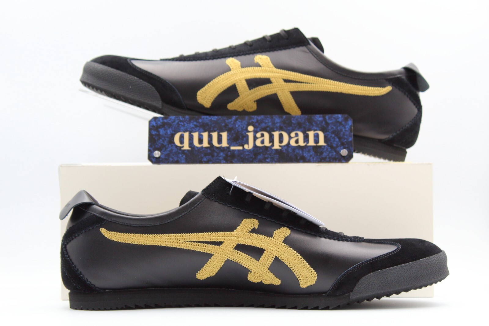 Onitsuka Tiger NIPPON MADE MEXICO 66 DELUXE BLACK 1181A605-001 Men's US6.5-14