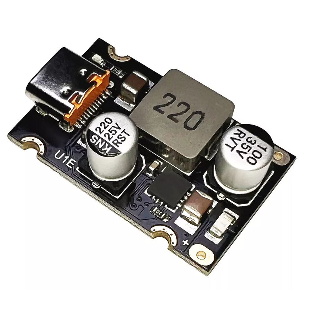 2PC 65W Type-C DC 8~30V PD/QC Quick Charge Fast Charging Board USB Buck Modules