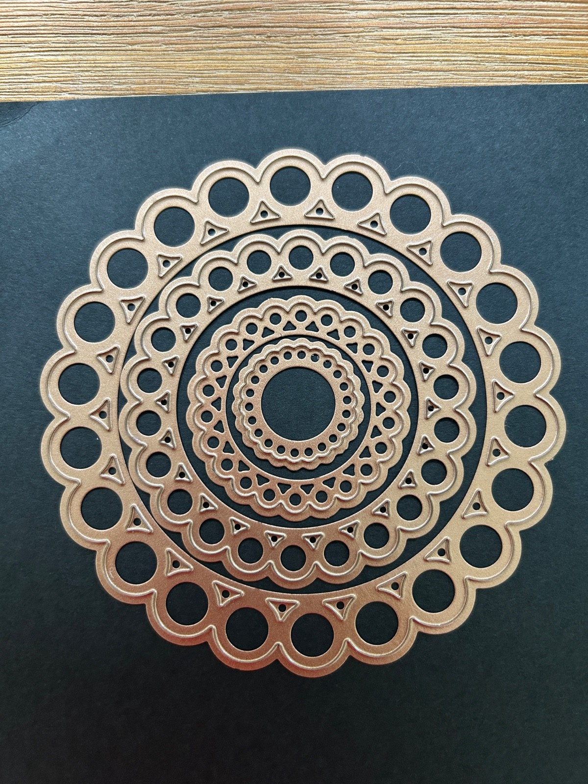 Nesting  Eyelet Circle Dies for Card Making and Scrapbooking